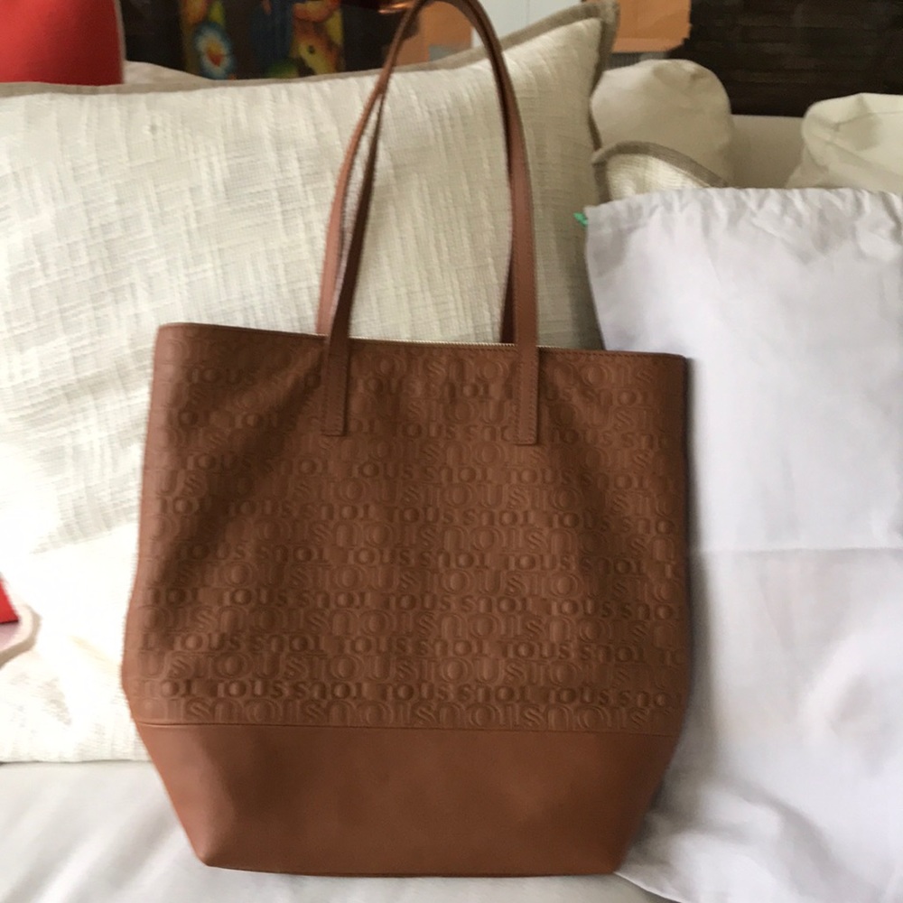 Tous leather tote MINT